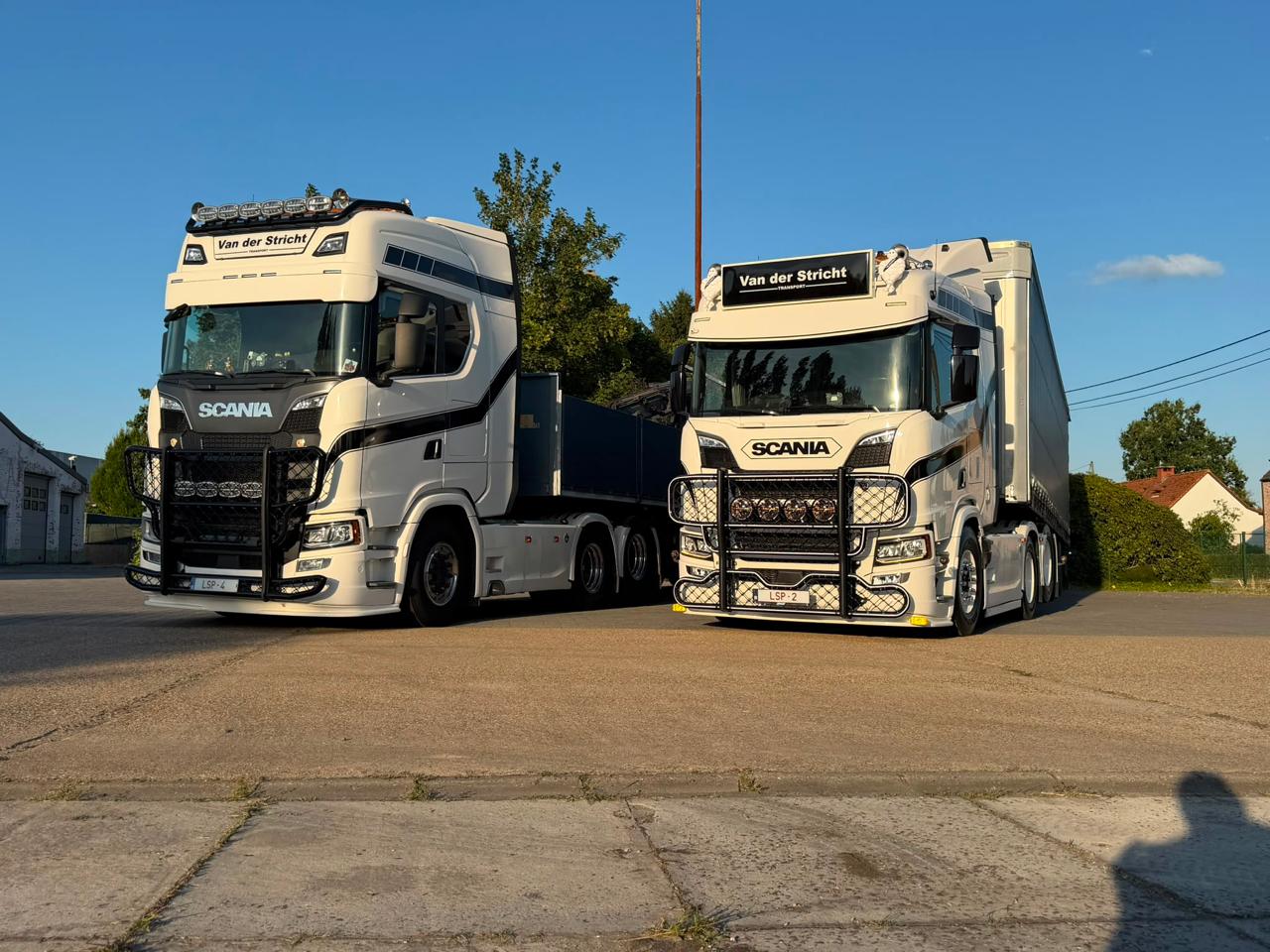 Scania-combinaties voor Van der Stricht